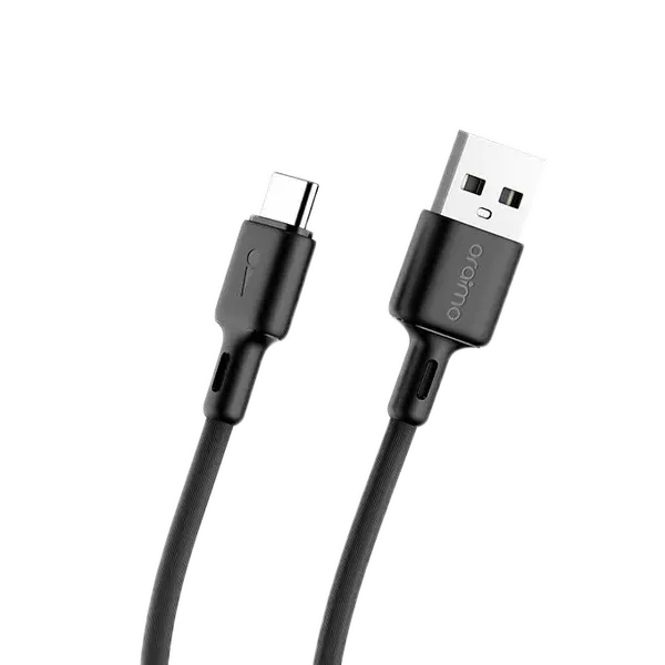 oraimo Undo 2 | 2M 2A Fast Charging Type-C Cable – Durable & Tangle-Free