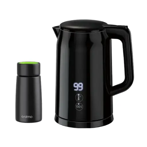 oraimo SmartKettle Byte | 2000W Electric Kettle – Fast Boil, Smart Design, 304 Stainless Steel